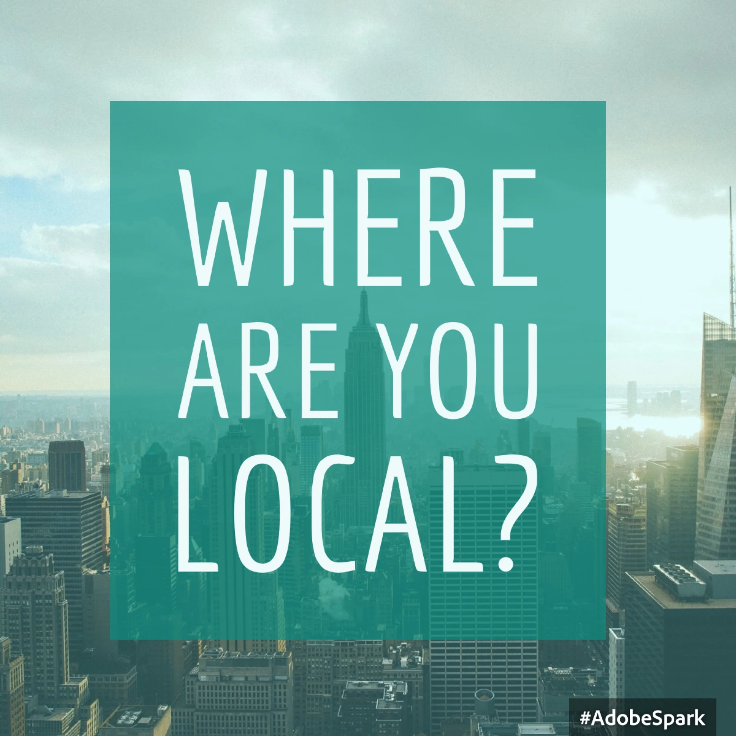 Where Are You Local?
