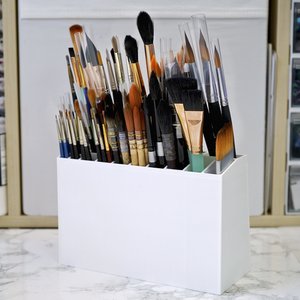 Artist Paint Brush Organizer - DIY CAD/CAM Build 
