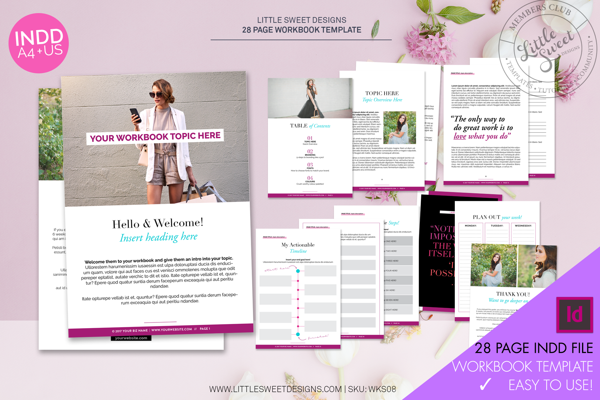 Note: This set of templates uses 'Master Pages' (for advanced users) - 'How-to' lesson can be found here .