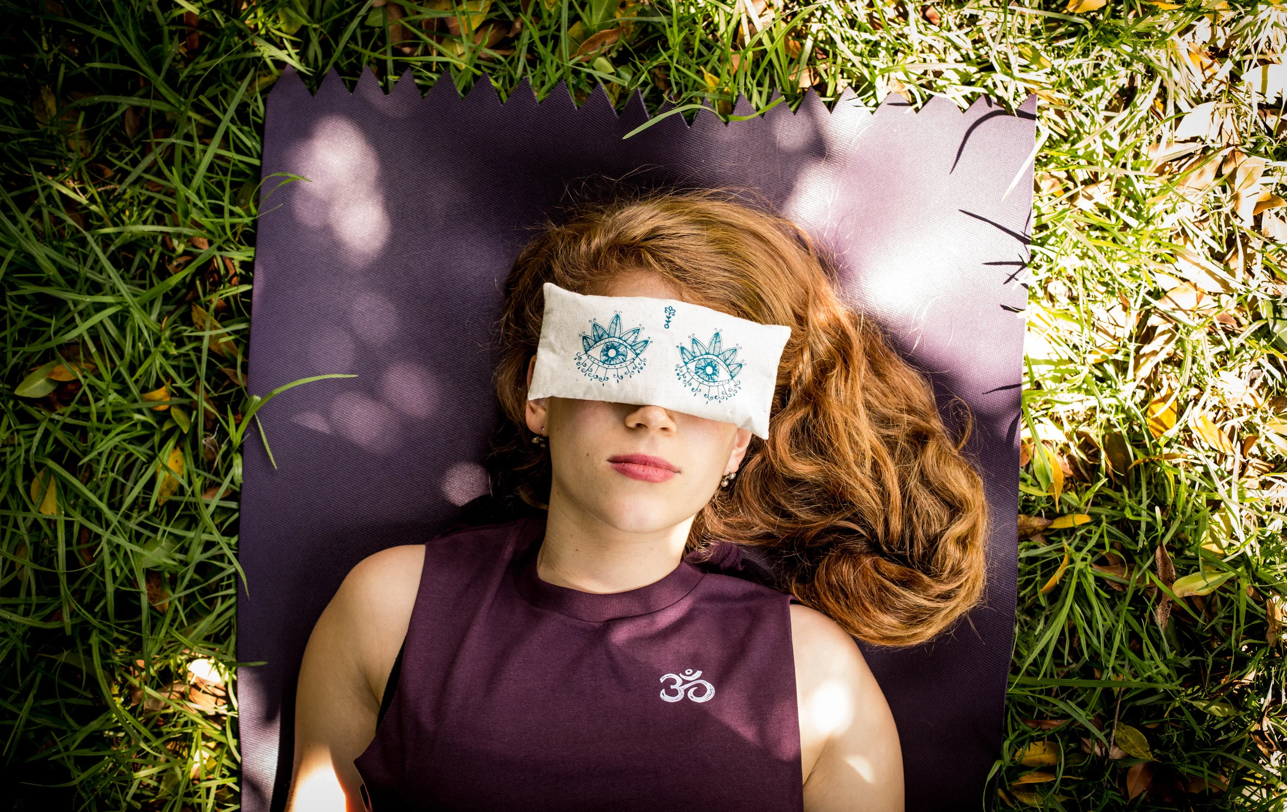 eye pillow lavender organic savasana yogitown