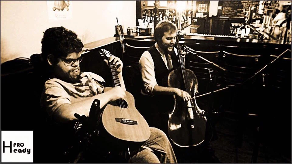 A DROP OF THE HARD STUFF: Lucas Garrett and John Anthime Miller