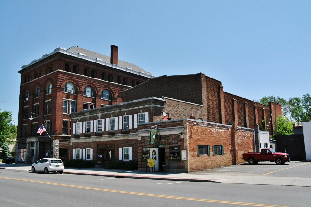 outdoors picture of the strand theatre