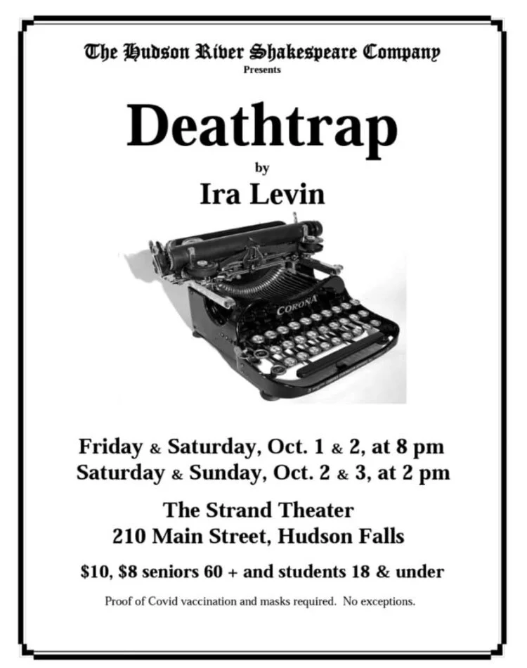 Hudson River Shakespeare Company presents: Deathtrap