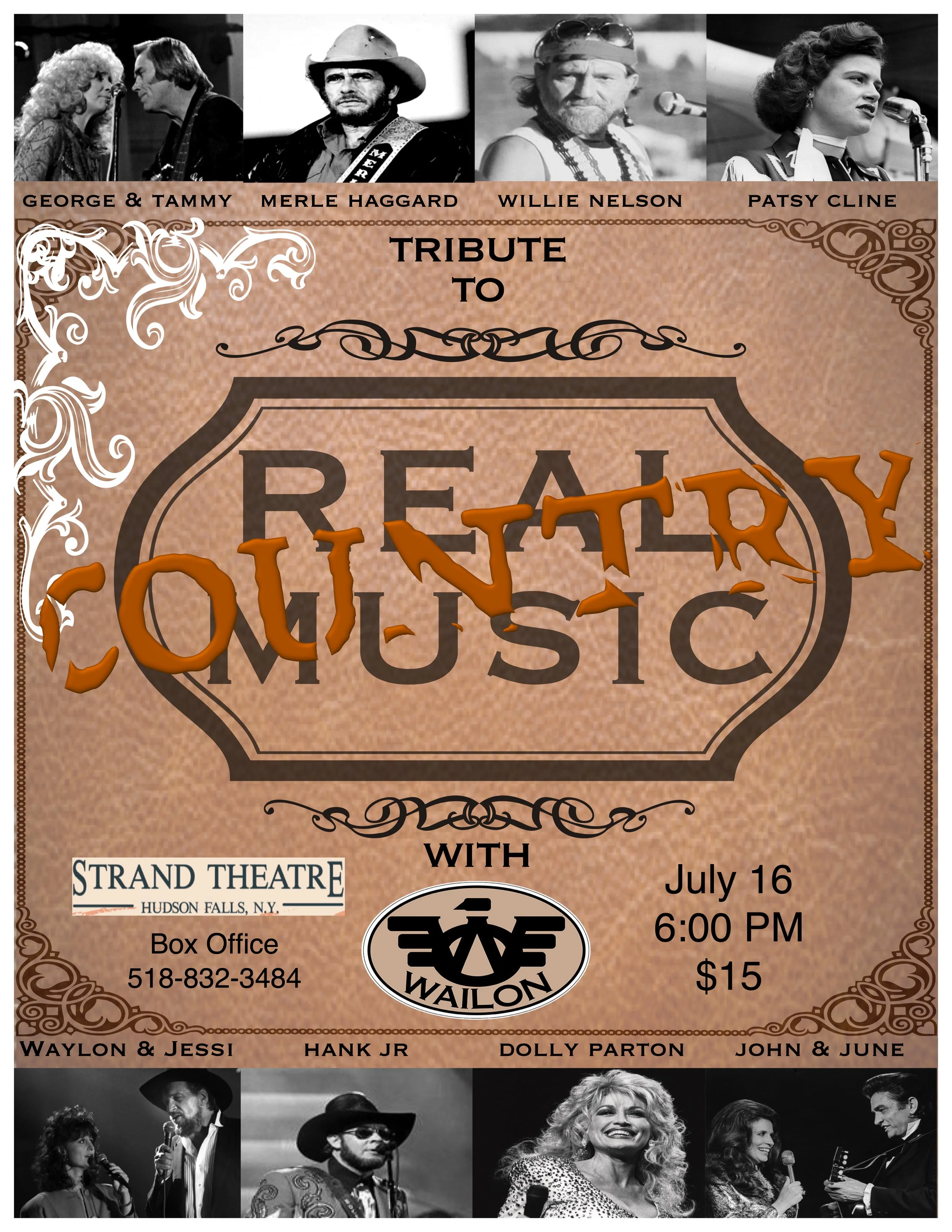 Tribute to REAL Country Music with WailOn