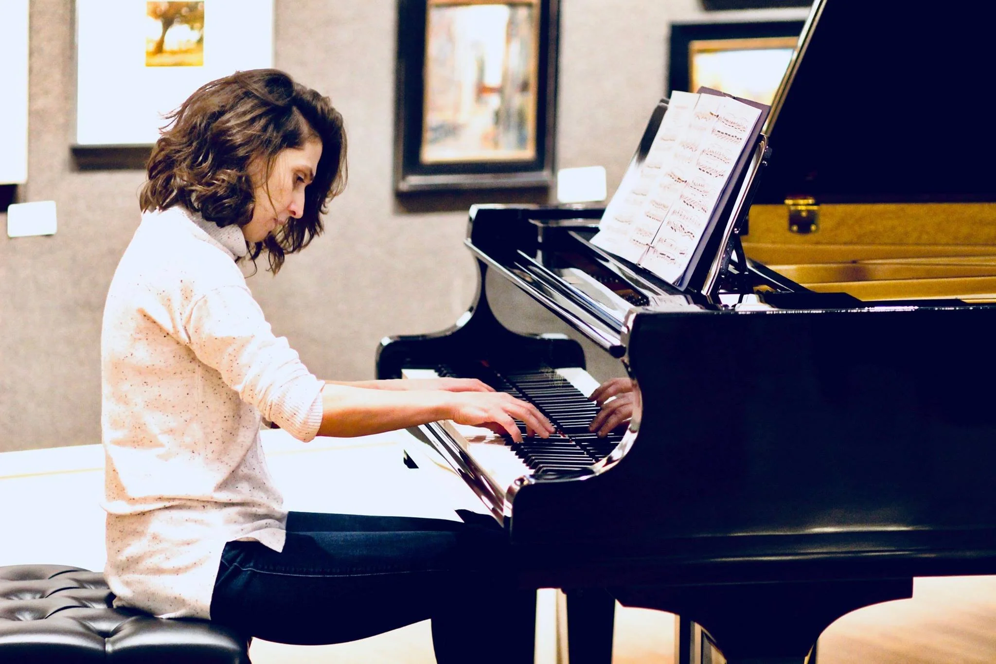 Classical piano with Inga Kashakashvili, Alex Tuchman, Santiago Lomelin