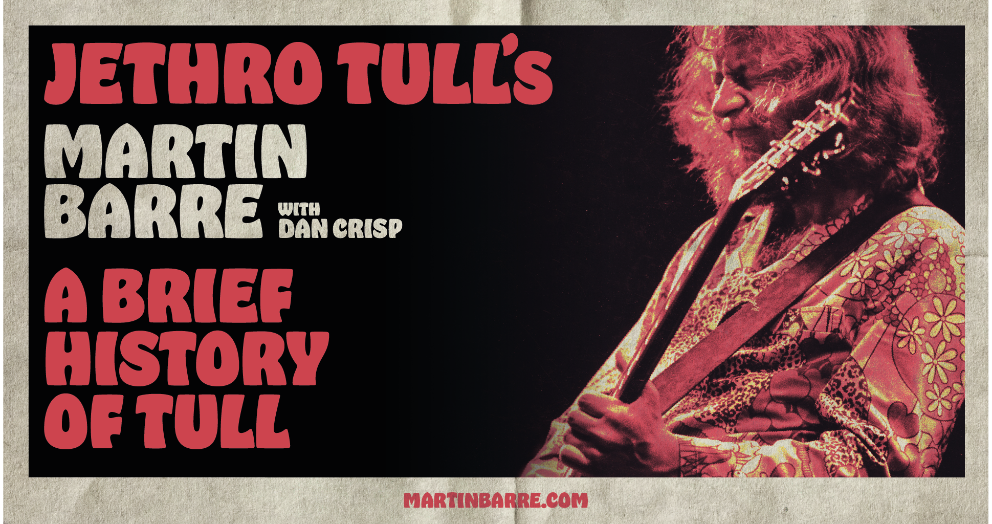 Jethro Tull's Martin Barre - a Brief History of Tull