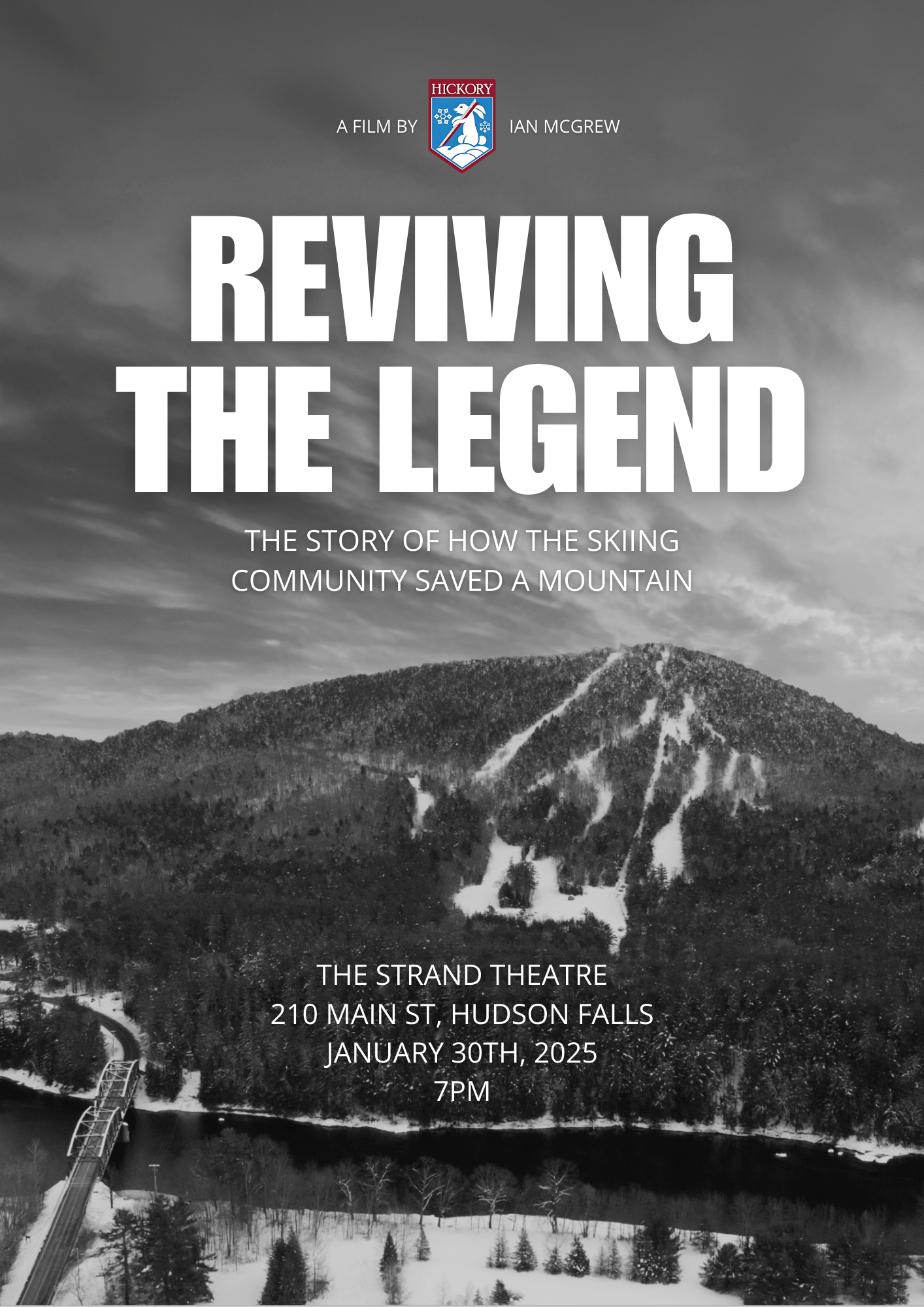 Documentary Movie Night: Reviving The Legend-The Story of How The Skiing Community Saved a Mountain