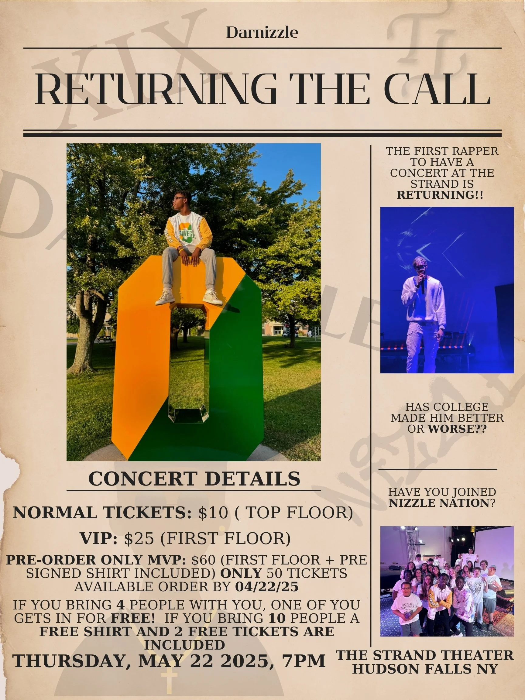 Returning the Call: Darnizzle Live at The Strand Theater