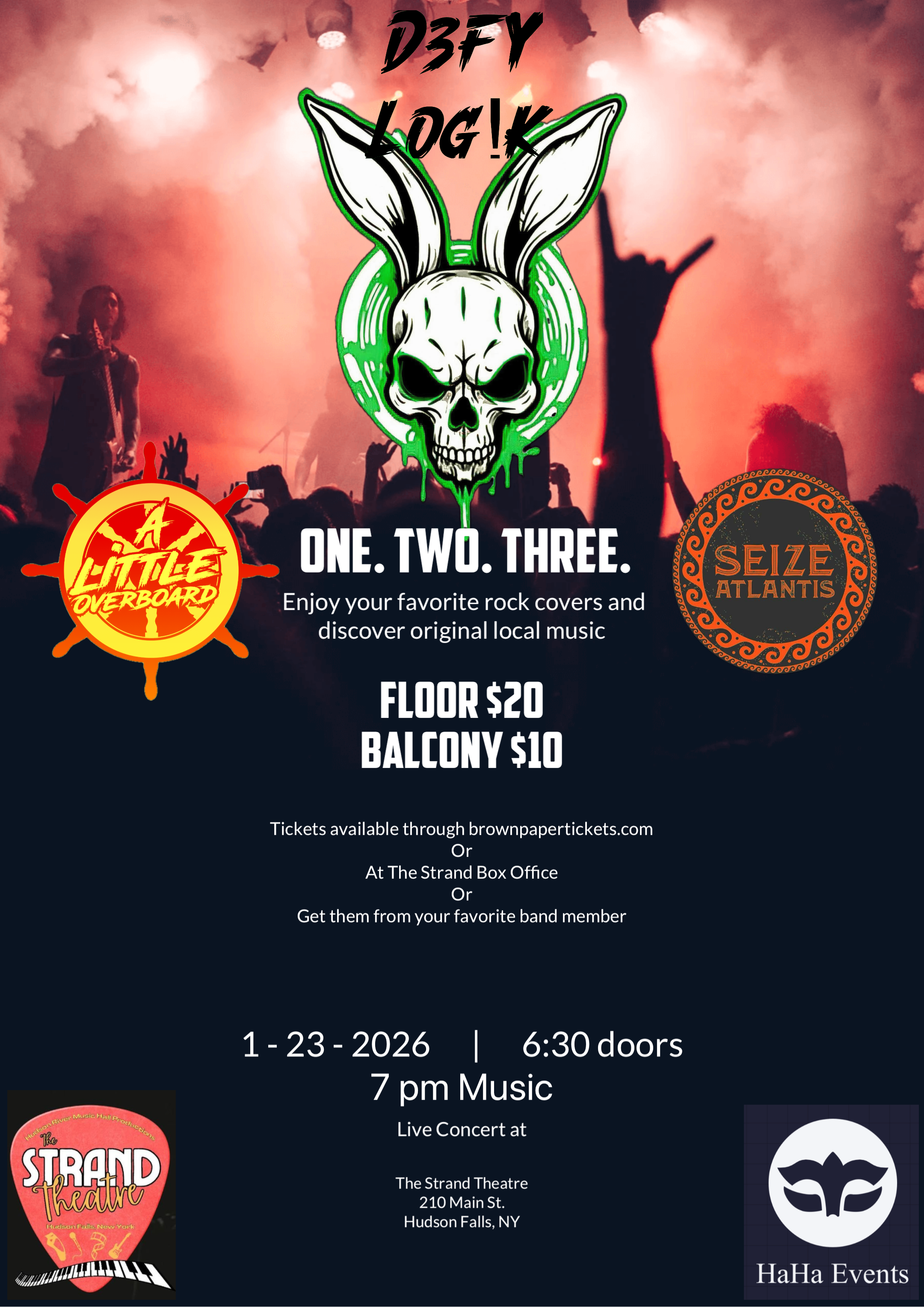 HaHa Events presents Regional Music Showcase