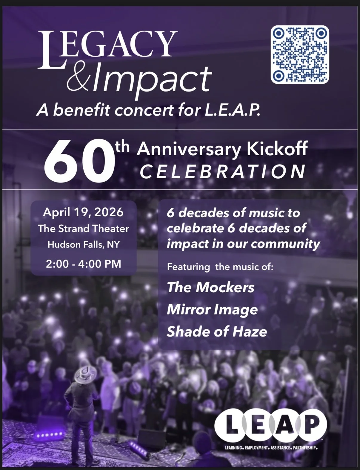 Legacy &amp; Impact - A benefit concert for L.E.A.P.