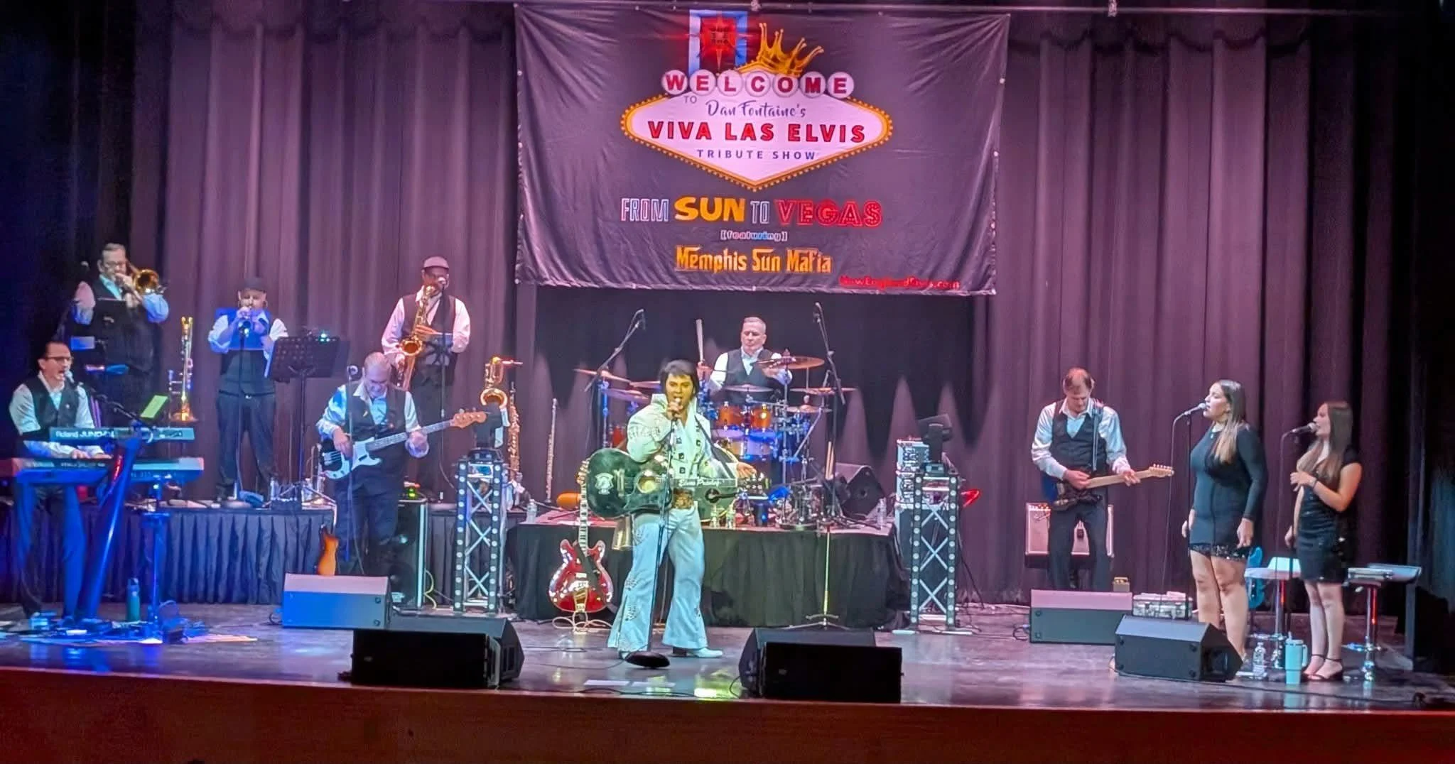 Dan Fountaine’s Viva Las Elvis and the Memphis Sound Mafia Band