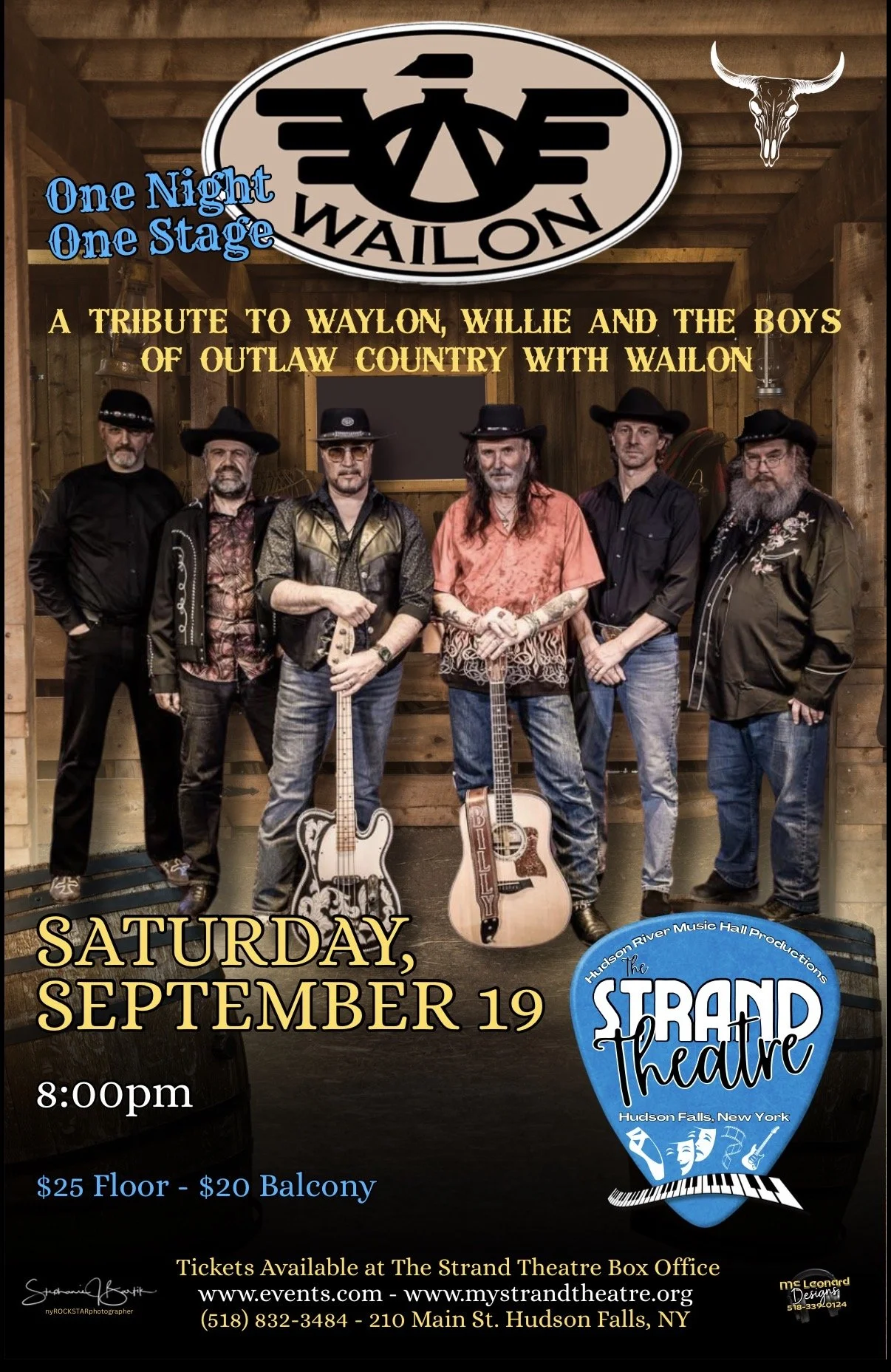 A Tribute To Willie and The Boys of Outlaw Country with WailOn
