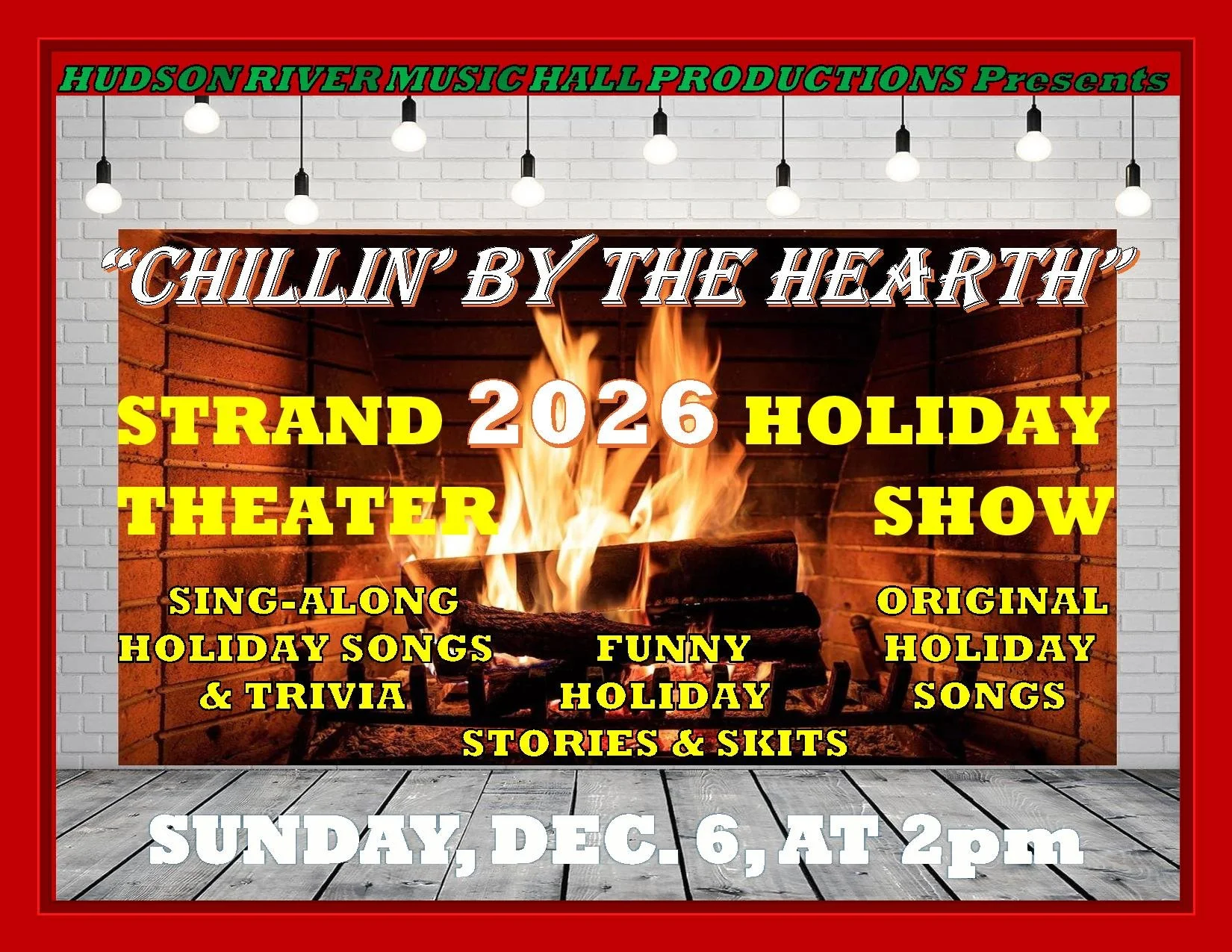 Caravan Theatre Holiday Show - "Chillin' by the Hearth"