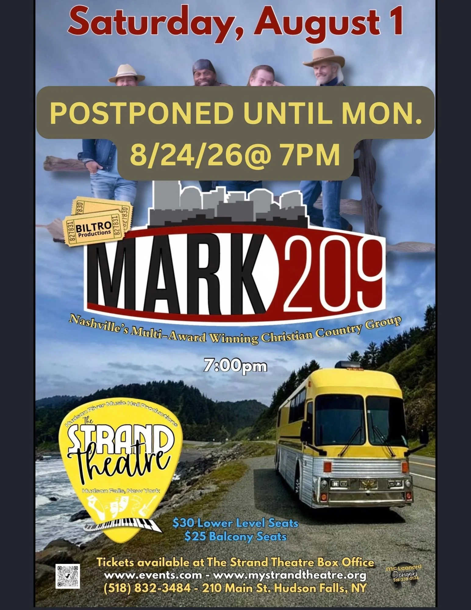 mark209 postponed