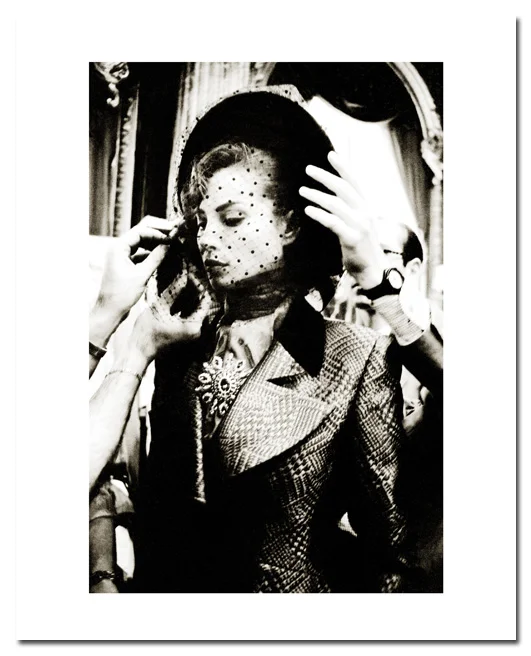 Christy Turlington, Christian Lacroix, Paris 1991 © Donna DeMari Pigment print 40 in x 60 in, edition of 5 24 in x 36 in, edition of 15 Framed Signed and numbered
