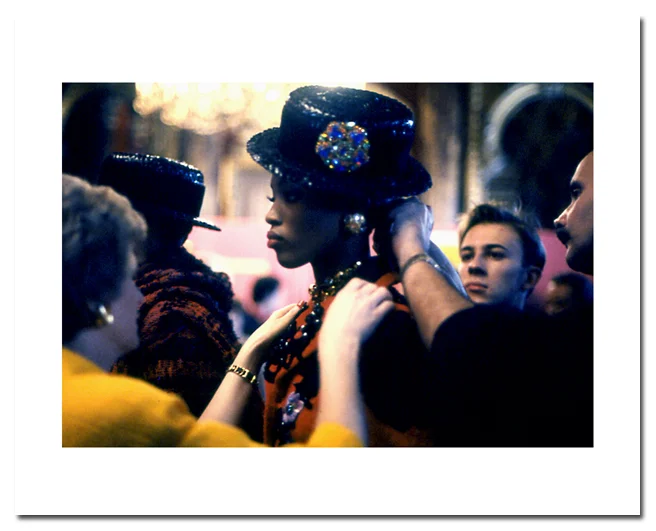 Naomi Campbell, Christian Lacroix, Paris 1991 40 in x 60 in, edition of 5 24 in x 36 in, edition of 15 16 in x 20 in, edition of 20 Framed Signed and numbered