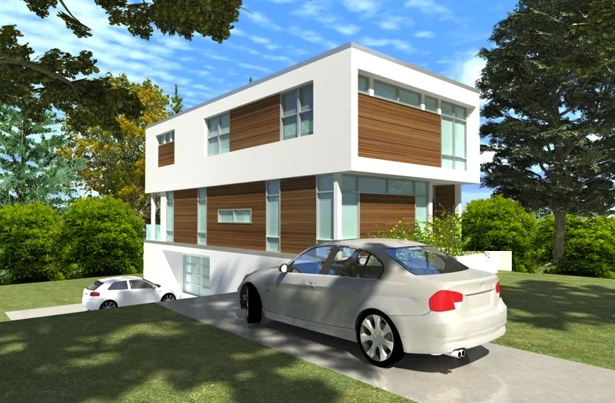 New home near Georgia Tech and Midtown Atlanta. 4 bedroom, 4 1/2 bath, approximately 3000sf modern urban retreat.
