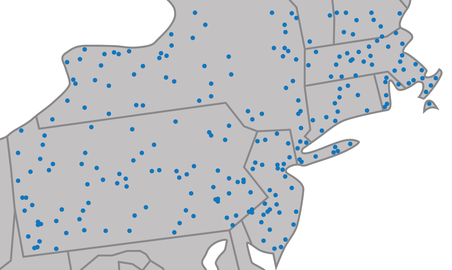 Make travel easier in the northeast U.S.