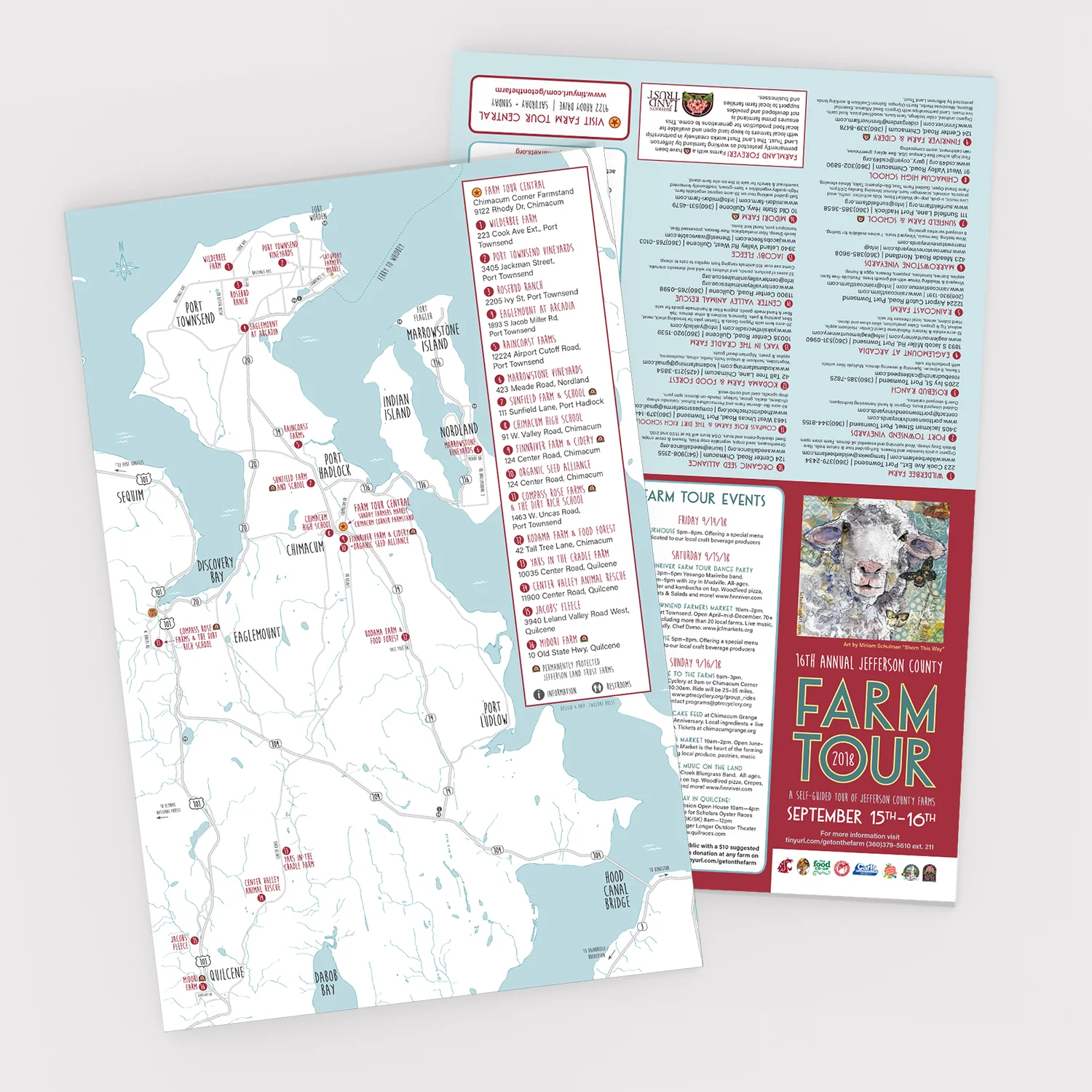 Jefferson County Farm Tour Map & Brochure