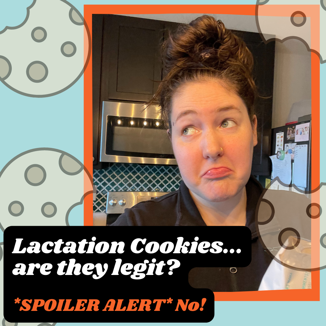 LACTATION COOKIES, BROWNIES, AND SHAKES, OH MY… the truth about "milk boosting" products!