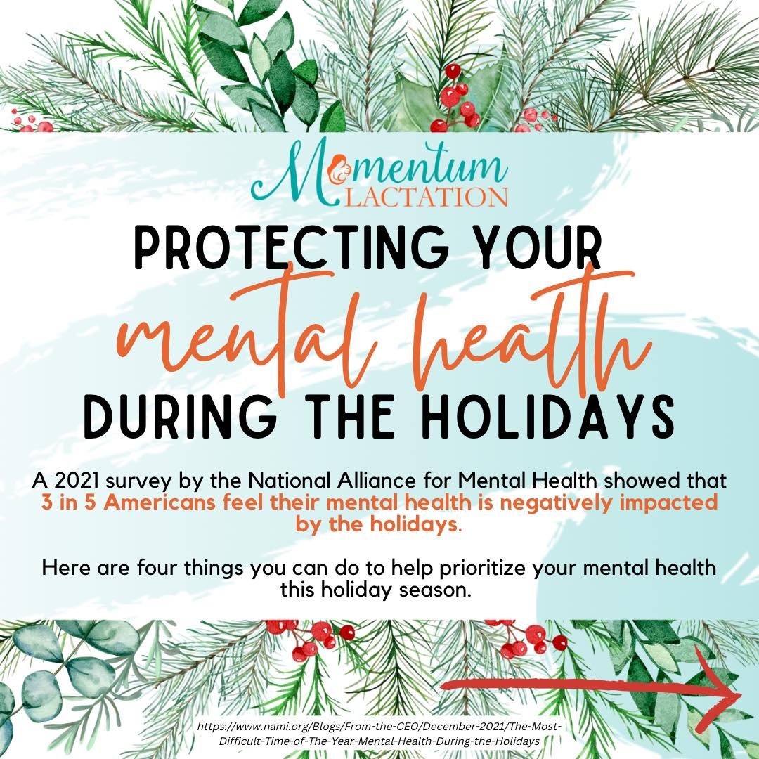 The holiday season can be a joyful time, but it can also bring extra stress, especially for new parents and those navigating perinatal mental health challenges. 

It&rsquo;s important to prioritize your mental well-being, even amid the hustle and bus