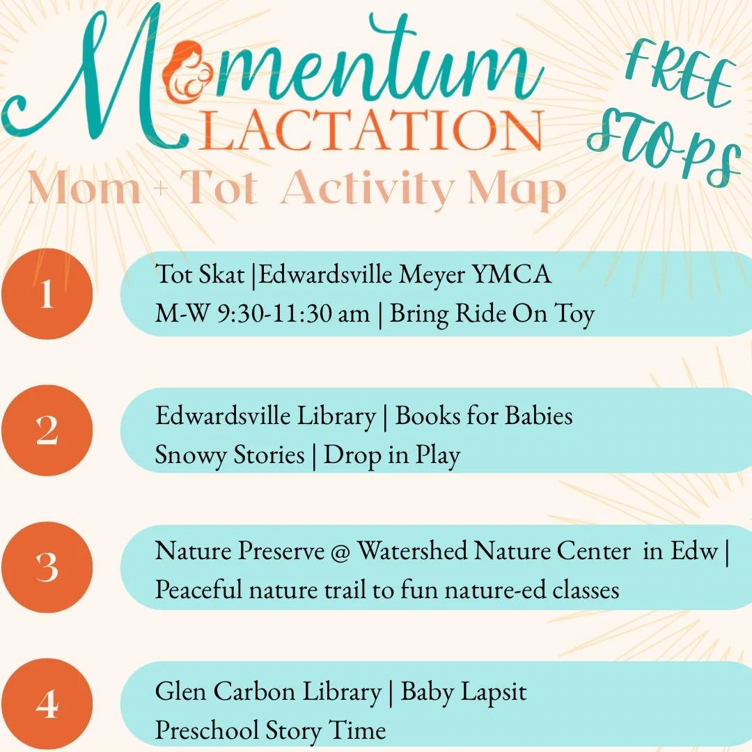 POV: you want to get out of the house&hellip; but only if it&rsquo;s toddler-approved 😅

Introducing the Momentum Lactation Mom &amp; Tot Activity Map 🧸🗺️

A 4-part series highlighting local &amp; nearby activities for moms and littles &mdash; fro