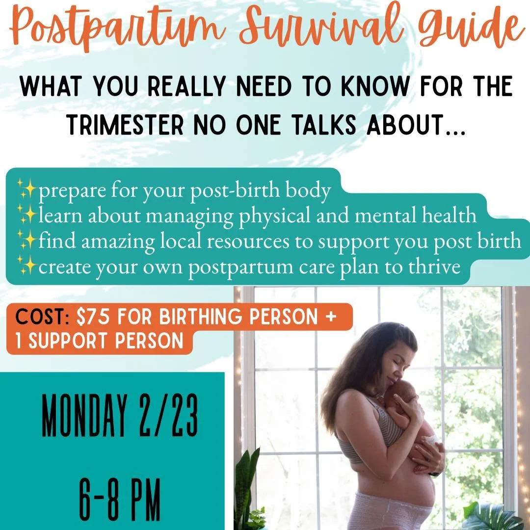 🚨NEW CLASS ALERT! 🚨 

The baby arrives&hellip; and suddenly you are reborn too 🤍

So much care is poured into birth, and then the world expects you to bounce back, but postpartum isn&rsquo;t something to &ldquo;get through&rdquo; - it&rsquo;s some