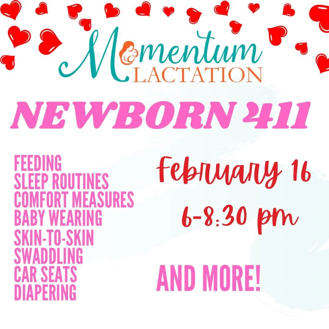 Newborn season is pure magic💕

Join us for Newborn 411 and feel confident with feeding, sleep, soothing, babywearing, swaddling, car seats, diapering, and more.

🤍 Real support. Real reassurance. Real-life newborn care.

Come get your questions ans