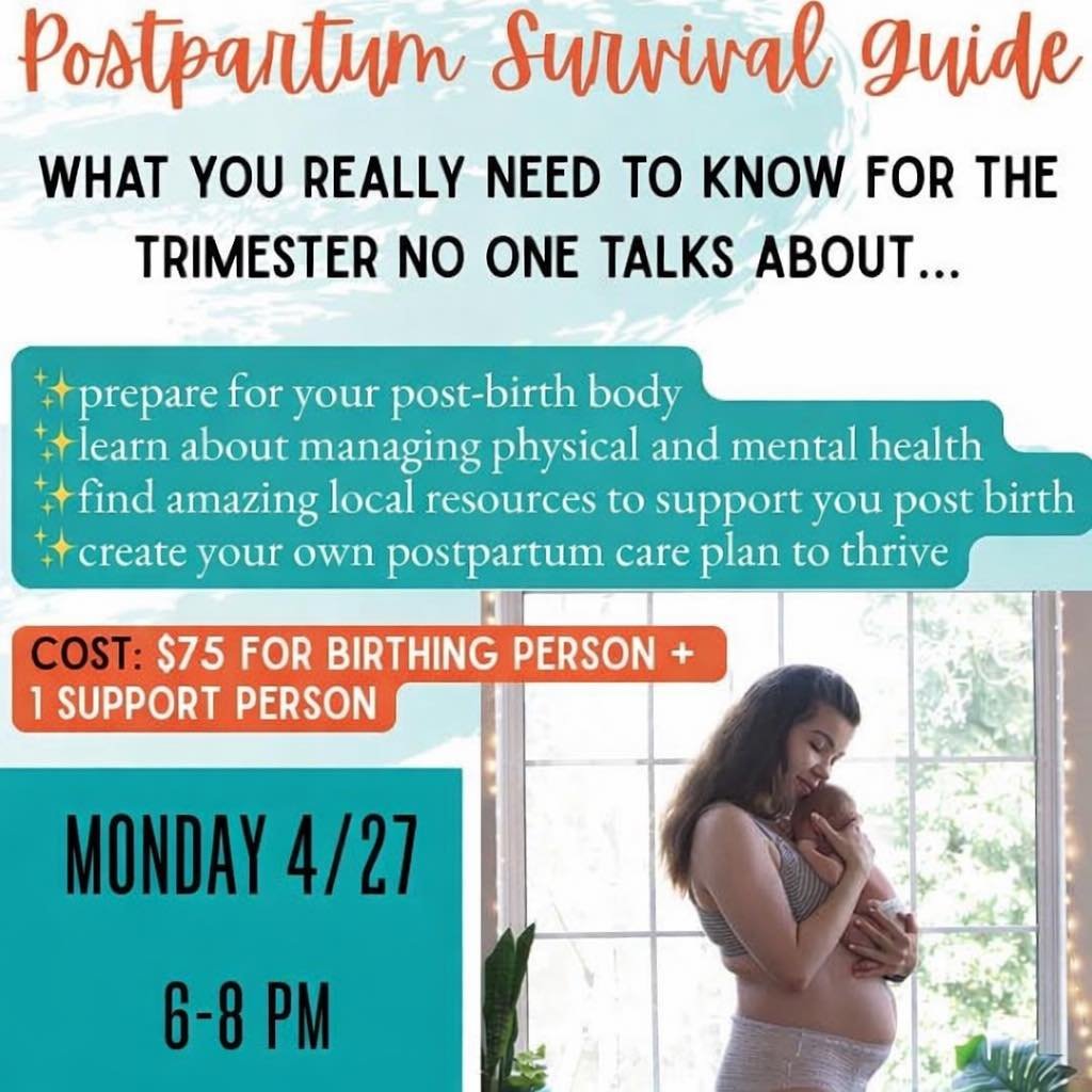 🚨NEW CLASS ALERT! 🚨

The baby arrives&hellip; and suddenly you are reborn too 🤍

So much care is poured into birth, and then the world expects you to bounce back, but postpartum isn&rsquo;t something to &ldquo;get through&rdquo; - it&rsquo;s somet