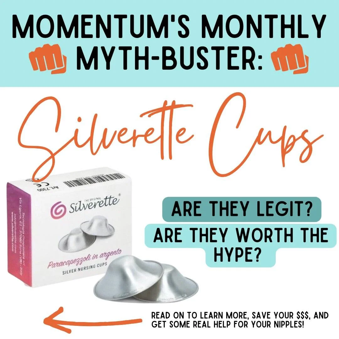 While silverette cups are often marketed as a healing solution for sore nipples, here&rsquo;s what you might not hear:

Your comfort and healing matter. Let&rsquo;s talk about evidence-based care that truly supports your breastfeeding journey. 🧡

#M