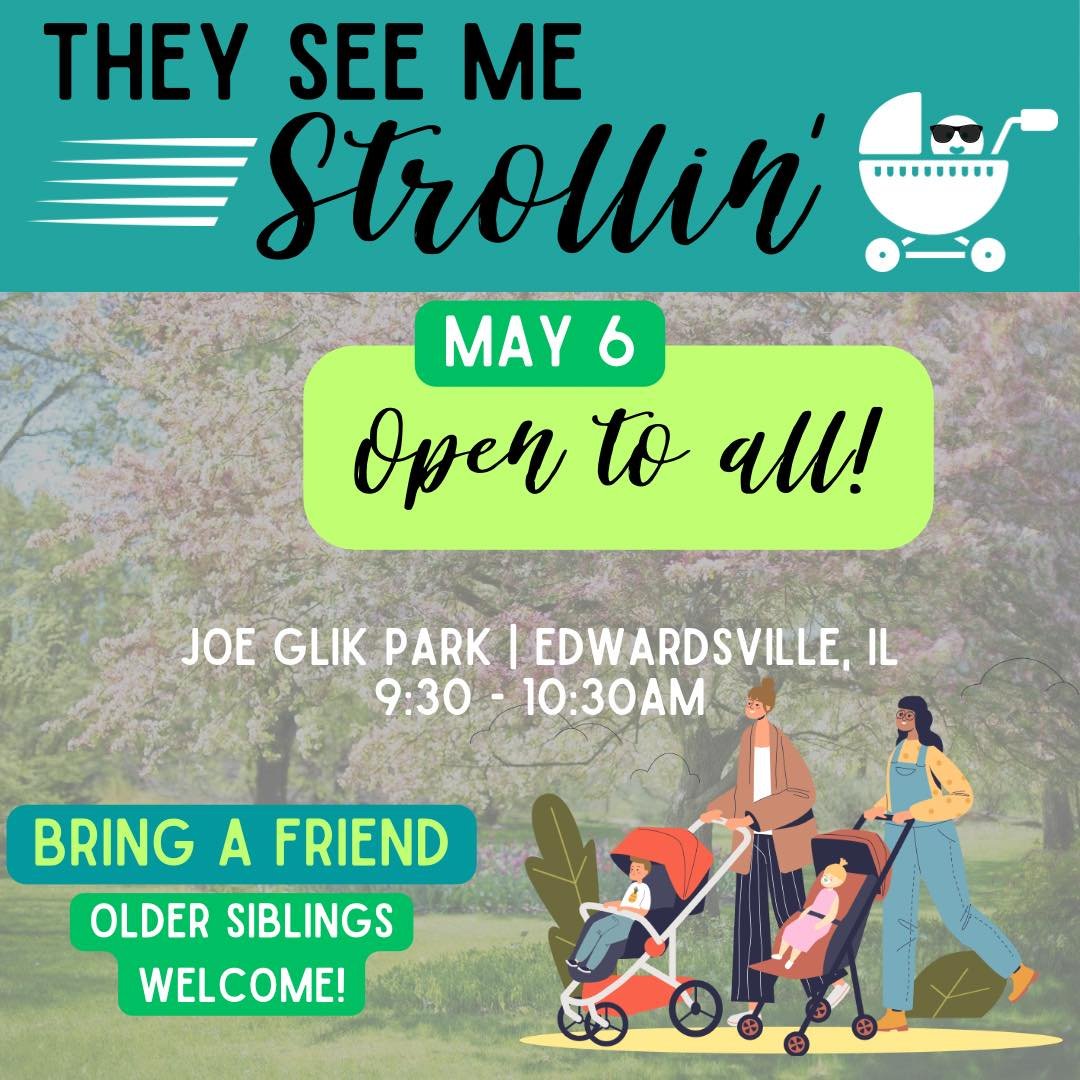 We&rsquo;re back (for real this time 😅)

After a rain check on our first stroll, we&rsquo;re kicking things off next week! 

Join us next Wednesday morning and the first Wednesday of every month for fresh air, mama chats, and happy kiddos!