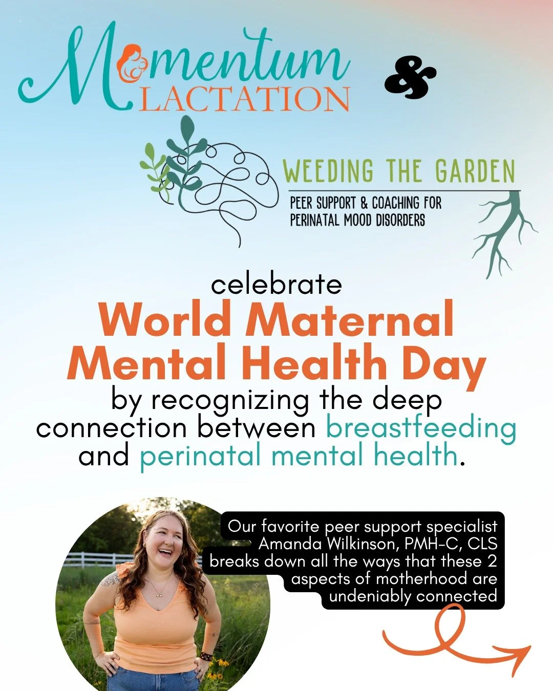 #worldmaternalmentalhealthday is so important to so many--both the providers that care for women during the incredible, challenging, soul-shifting, and intense season of motherhood, but also for every single mother or birthing person who has experien