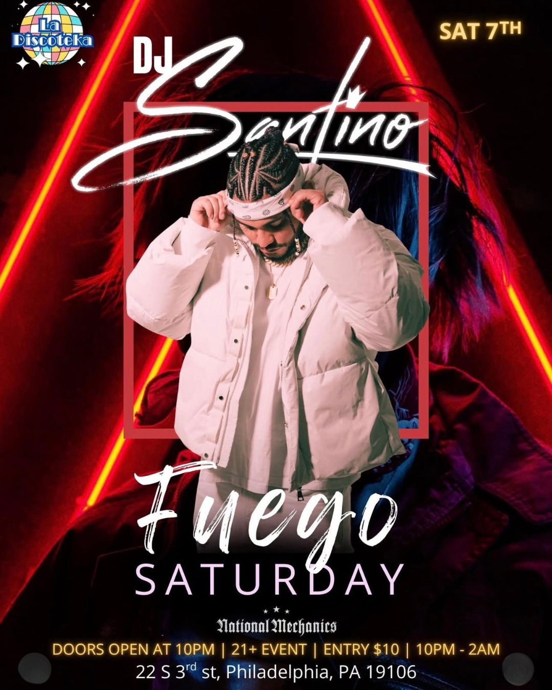 Fuego Saturdays w/DJ Santino 