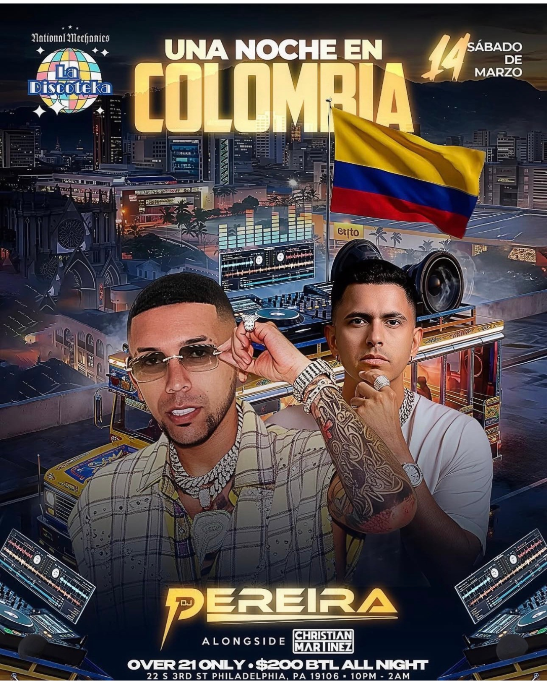 Una Noche En Colombia 