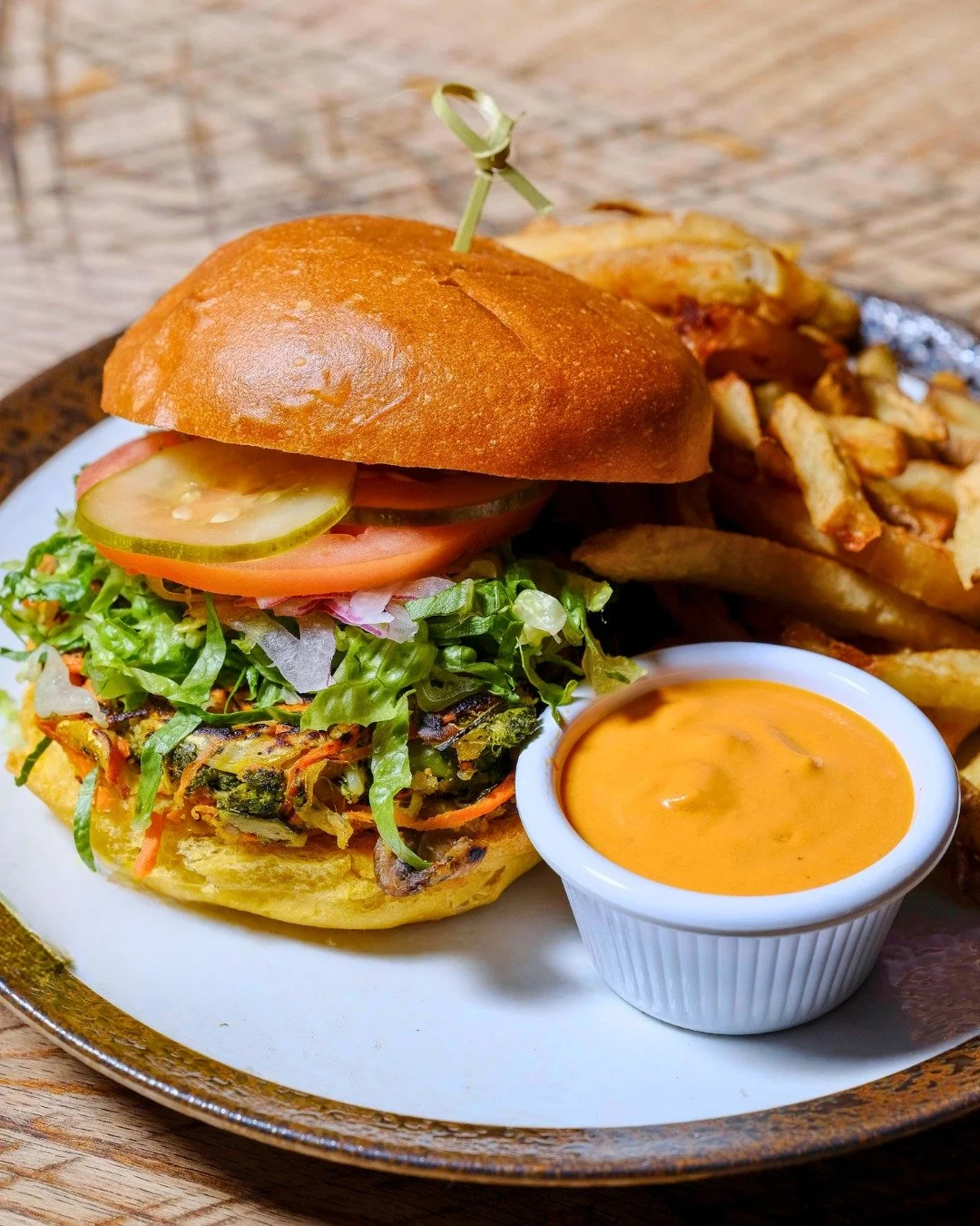 One day you'll tell people about the veggie burger that changed everything - that day starts at Natty Macs... 👏 

Vegan, made in-house...Piled high with veggies, cashew chipotle sauce + fresh fries...Don't knock it till you try it - and trust us, yo