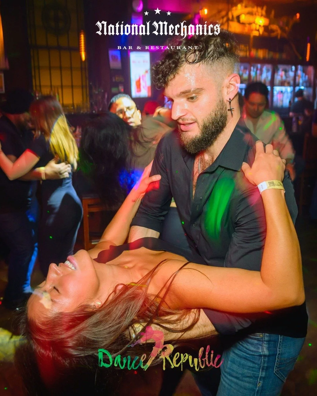 Philly's No.1 Bachata Night - each &amp; every Thursday at National Mechanics...Come dance with us! 💃🔥

-Bachata Lesson w/Paola &amp; Yatz 10pm
-Bachata Social 11pm&ndash;2am
-Hosted by @dancerepublicphilly 
-Sounds: @chef_carlos_jl &amp; @djkevinn