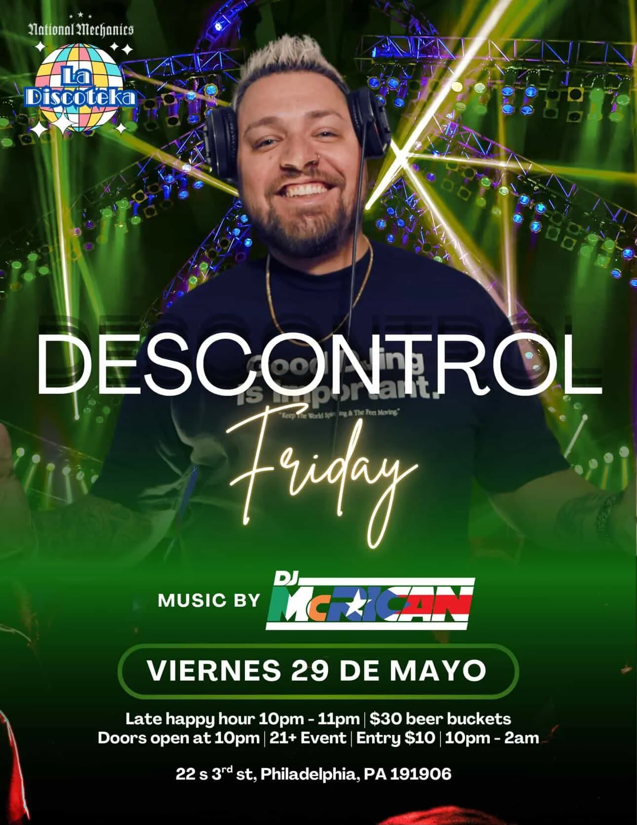 Descontrol Viernes | DJ McRican