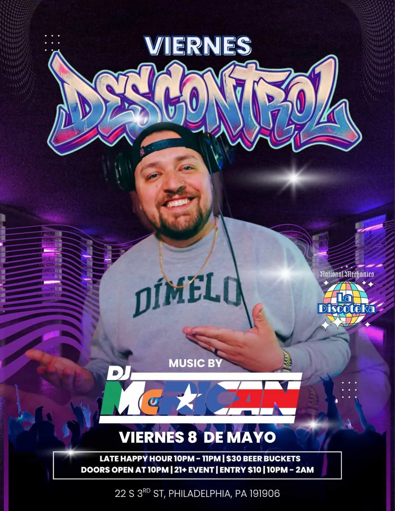 Descontrol Viernes | DJ McRican 