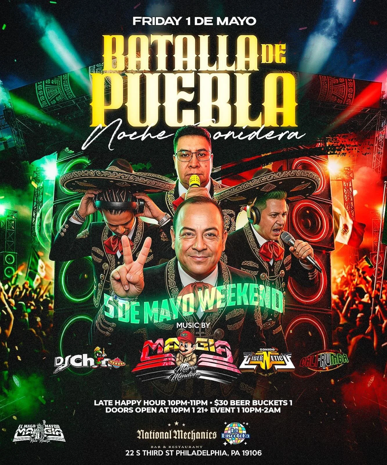 Batalla de Puebla - Noche Sonidera