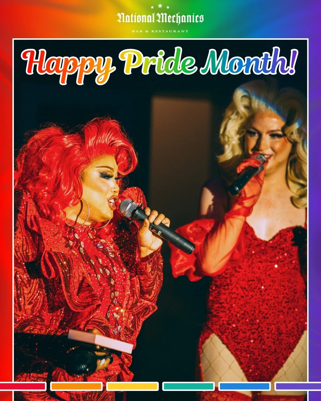 Pride Month + Nationals = THE perfect combo! 🏳️&zwj;🌈👏 Your fabulous hosts, Yari &amp; Jenny Henny, are ready to turn up the party TONIGHT! 

10 performers. ALL styles. ALL skill levels. You CHEER, they WIN. No cover, Doors at 8pm...Celebrate Prid