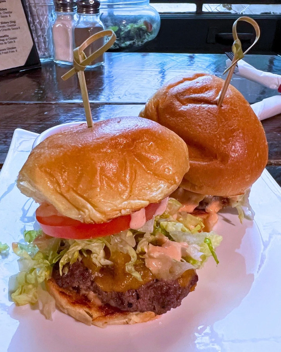 We heard you like a good deal...$8 snacks during happy hour? 😉

Burger or veggie sliders, quesadillas &amp; popcorn chicken w/fries - ALL just $8! Plus a pretty stellar line-up of drinks...$5 draft cocktail, 1/2 priced drafts, $2 off specialty cockt