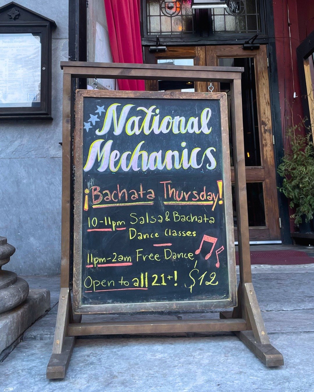 Just follow the sign &amp; let the music do the rest...Philly's BEST Bachata Night at Natty Macs, every Thursday! 💃🔥

- Bachata Lesson w/Paola 10pm
- Bachata Social 11pm-2am
- Hosts @dancerepublicphilly 
- Sounds @chef_carlos_jl &amp; @djkevinngo 
