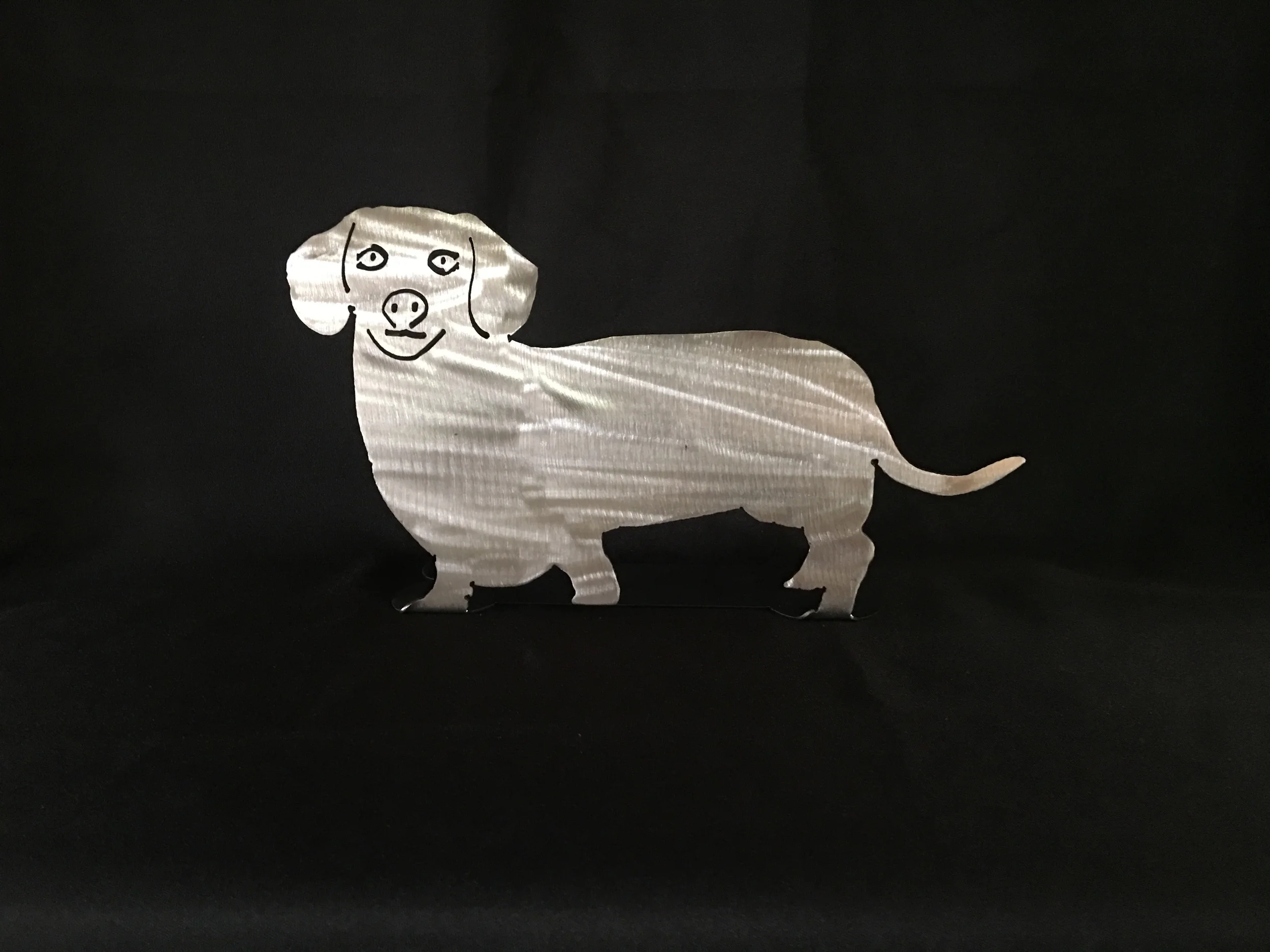 Standing Dachshund 
