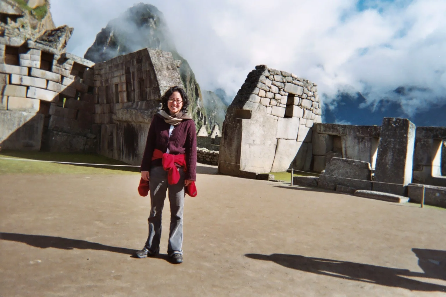 MP and huana picchu.JPG