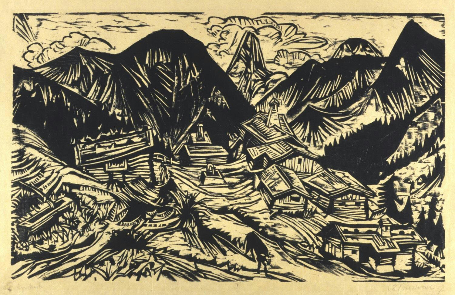 Kirchner_Alpine Village_1917 PMA.jpg