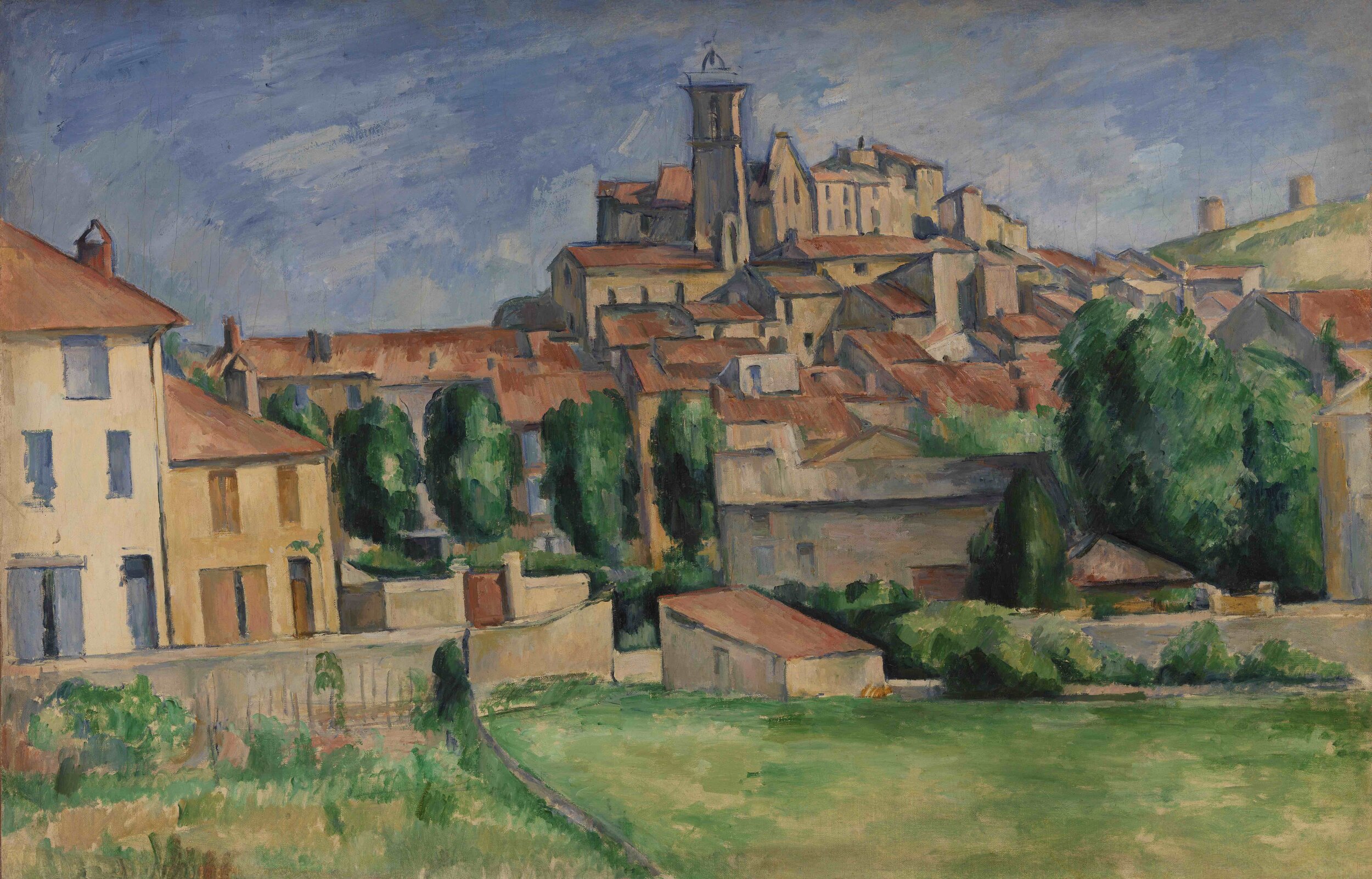 Cézanne. Gardanne (Horizontal View) (Gardanne [vue horizontale]), c. 1885 Barnes.jpg