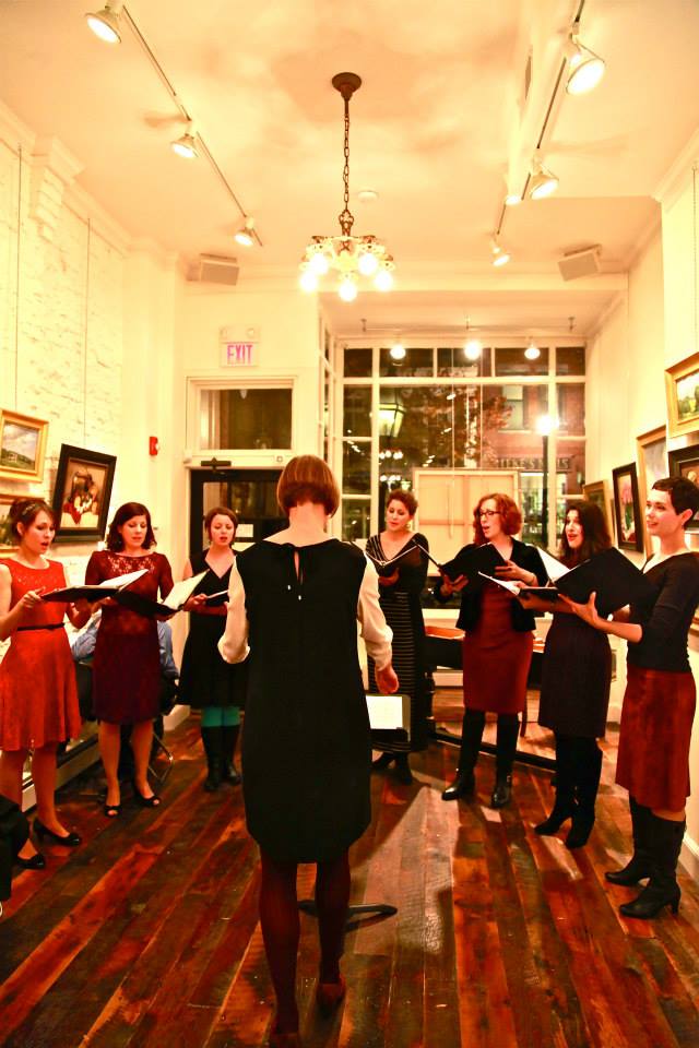 Lorelei On The Rocks salon series at the Sloan Merrill Gallery in Boston