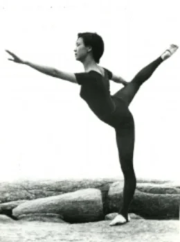 Mom when she was accepted by Martha Graham.