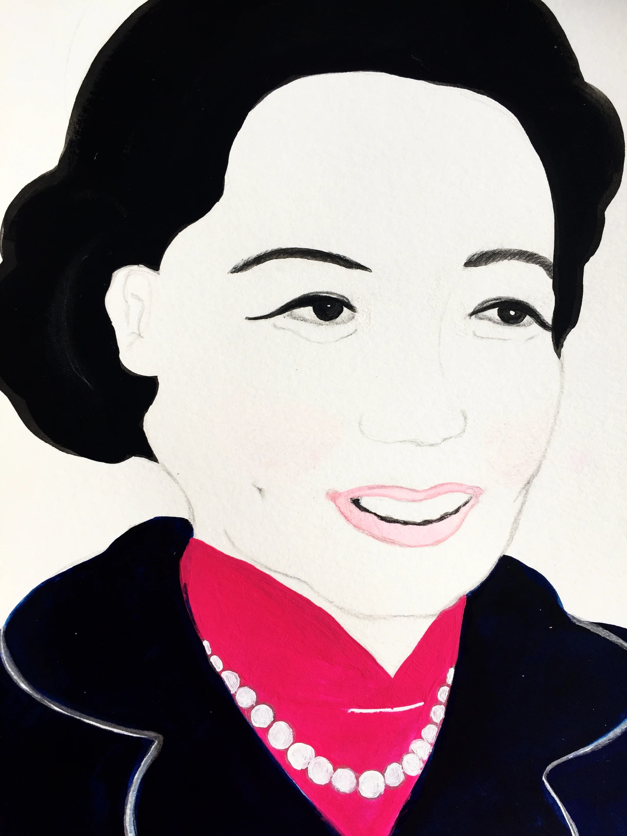 Chien-Shiung Wu was a Chinese-American physicist and was nick-named the Chinese Madame Curie. She made significant contributions in the field of nuclear physics. 