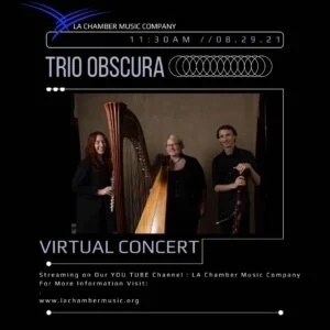 LACMC Guest Artist Series presents Trio Obscura